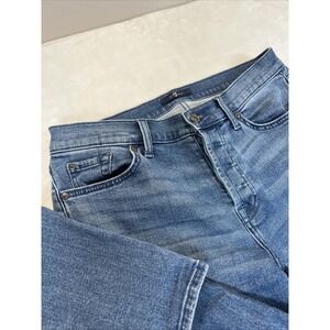 7 For All Mankind Jeans Womens 28 Josefina Skinny Boyfriend Button Fly‎